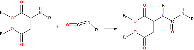 天冬聚脲反应式